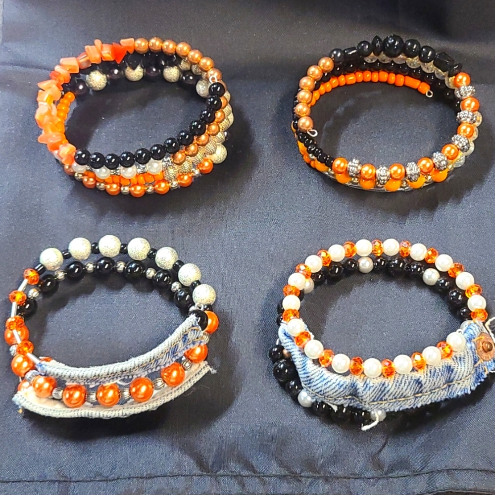 Harley colors wired bracelets